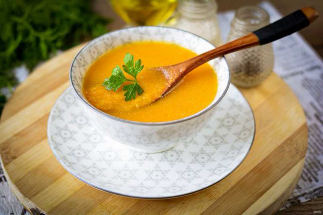 Тыквенный суп с молоком-Шаг 6