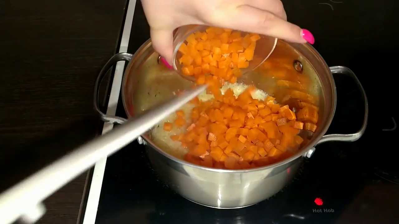 Тыквенный суп с беконом-Шаг 5