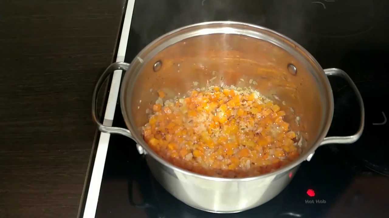 Тыквенный суп с беконом-Шаг 6