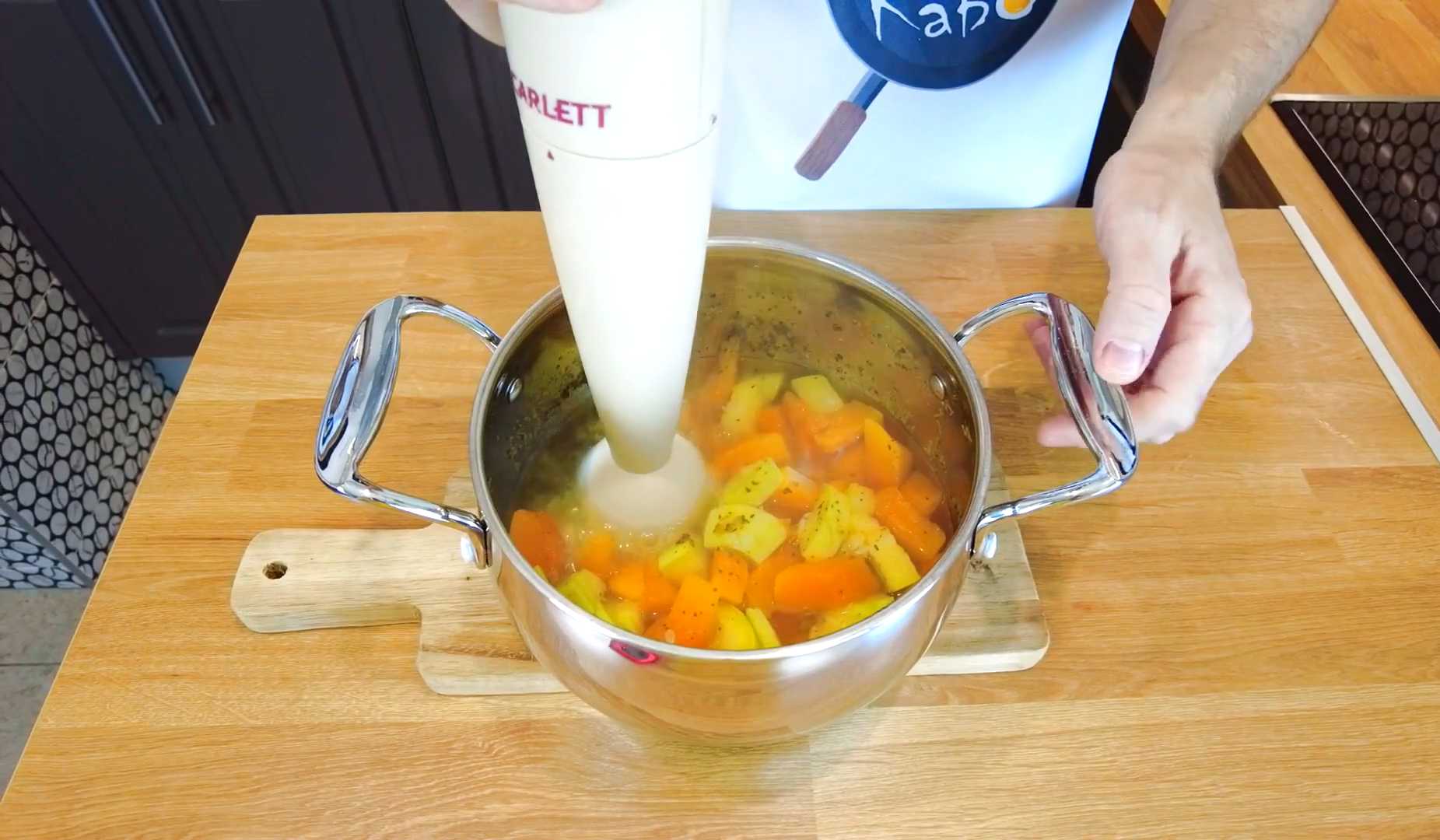Суп из тыквы и кабачков-Шаг 4