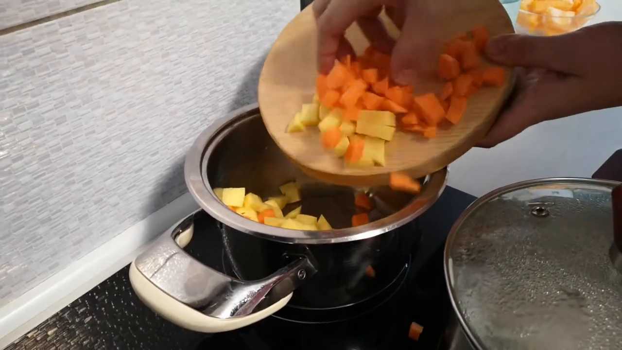 Тыквенный суп для детей-Шаг 4