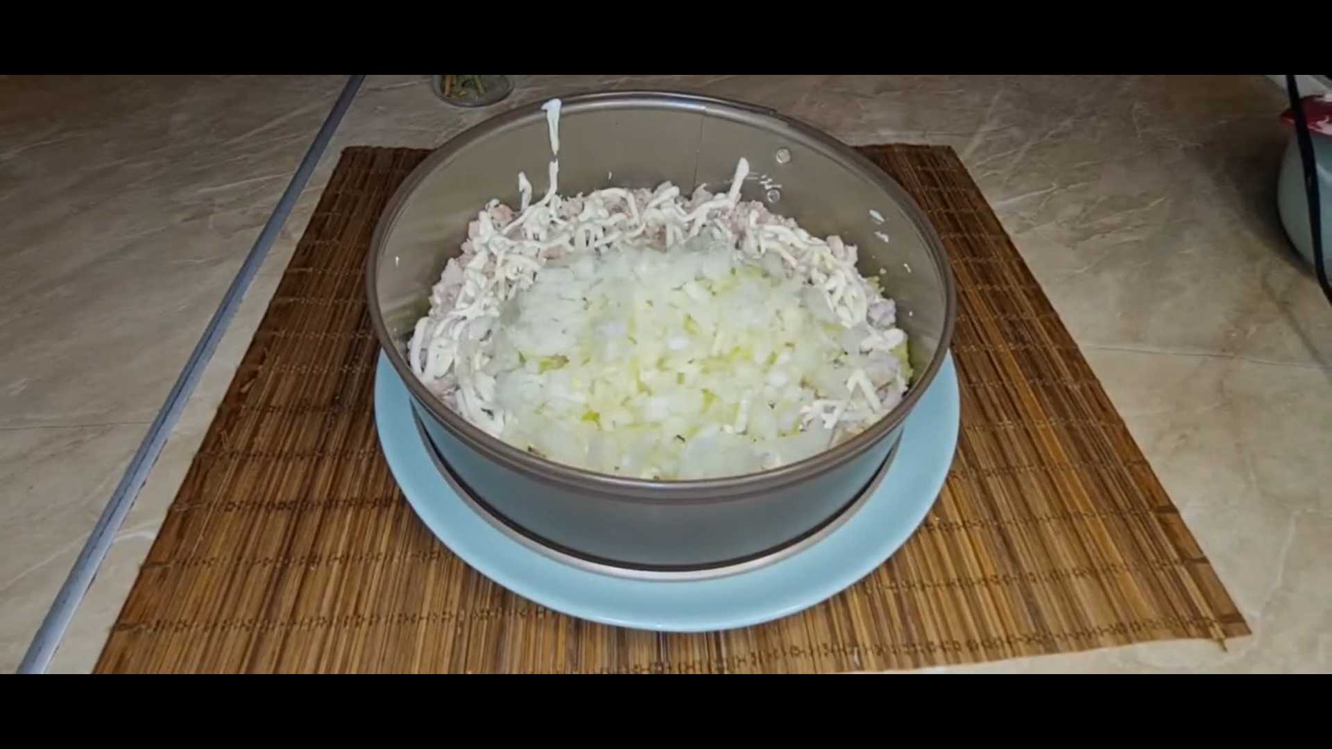 Салат «Мимоза» с курицей-Шаг 5