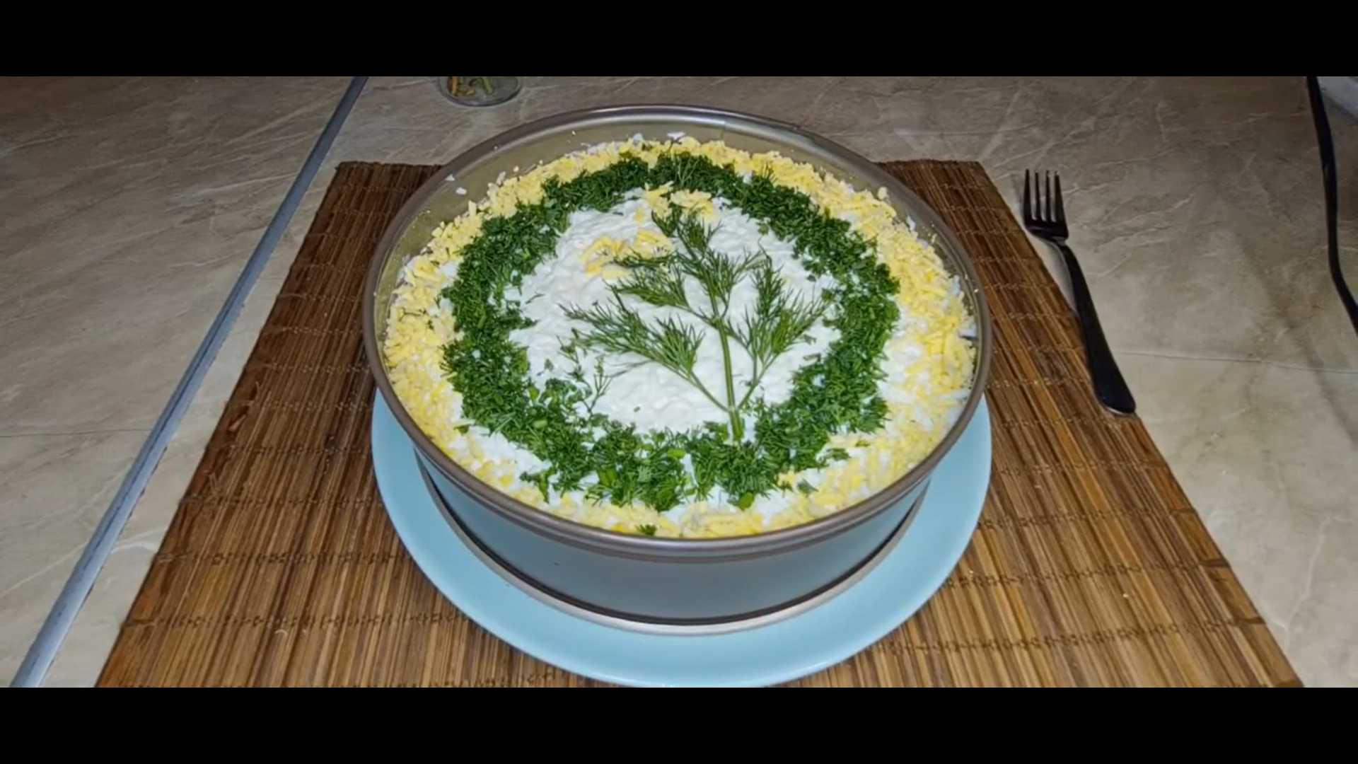 Салат «Мимоза» с курицей-Шаг 9