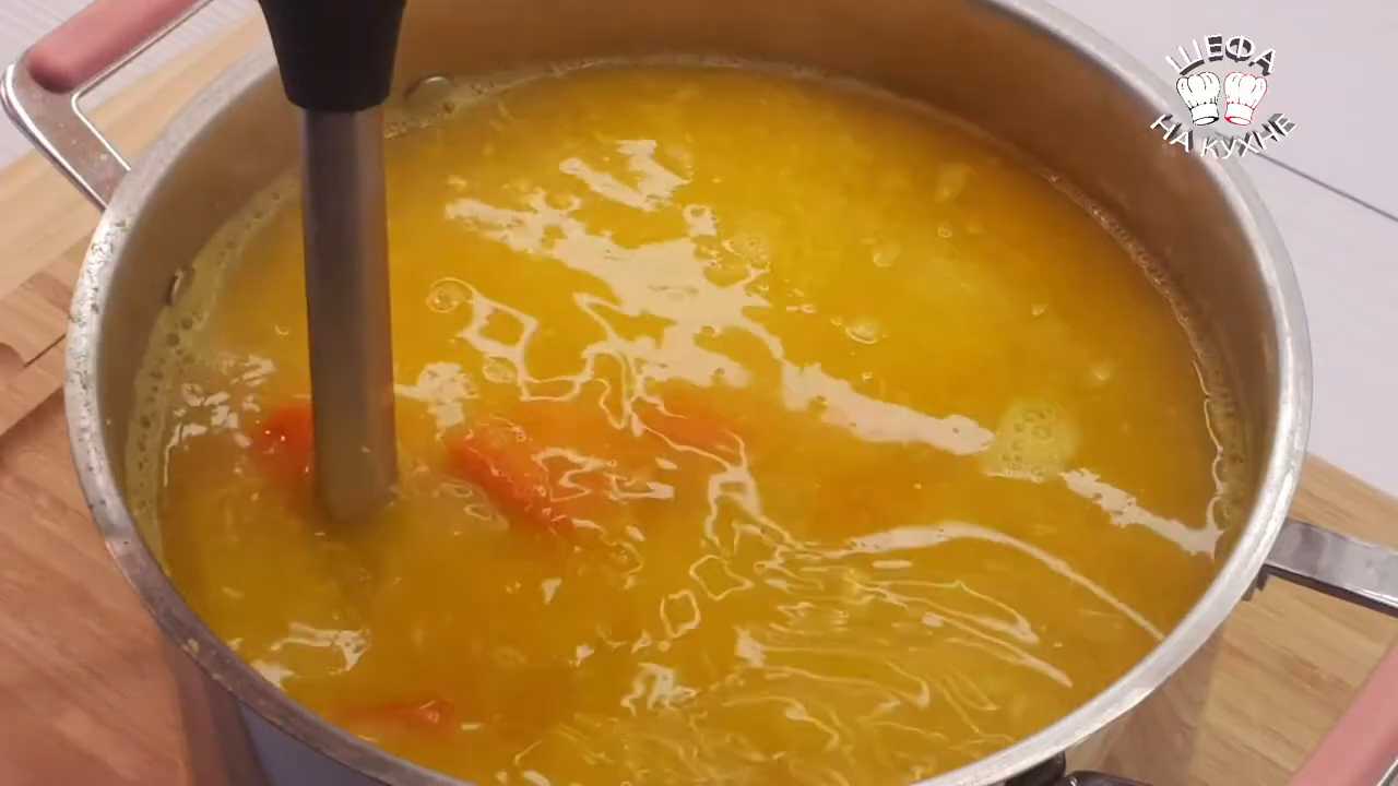 Тыквенный суп с индейкой-Шаг 13