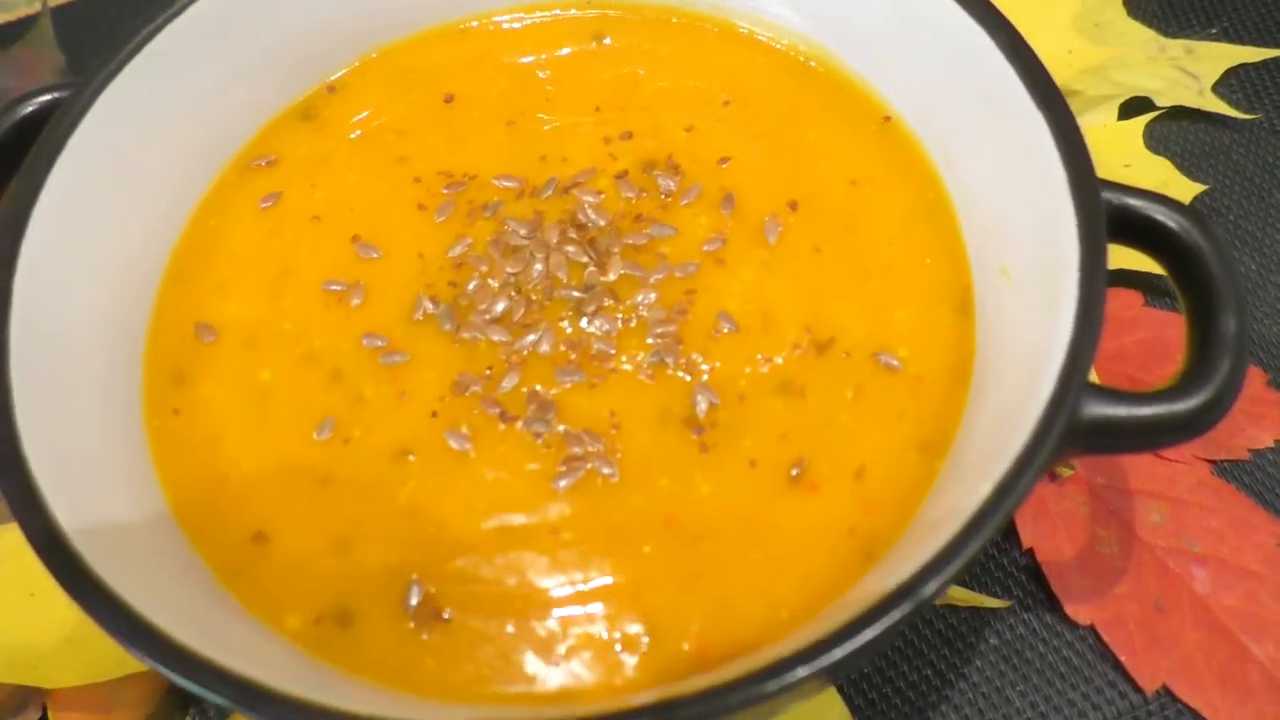 Тыквенный суп с болгарским перцем-Шаг 13