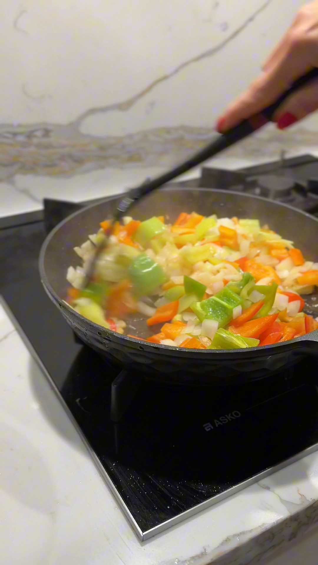 Овощное рагу с баклажанами и кабачками-Шаг 3