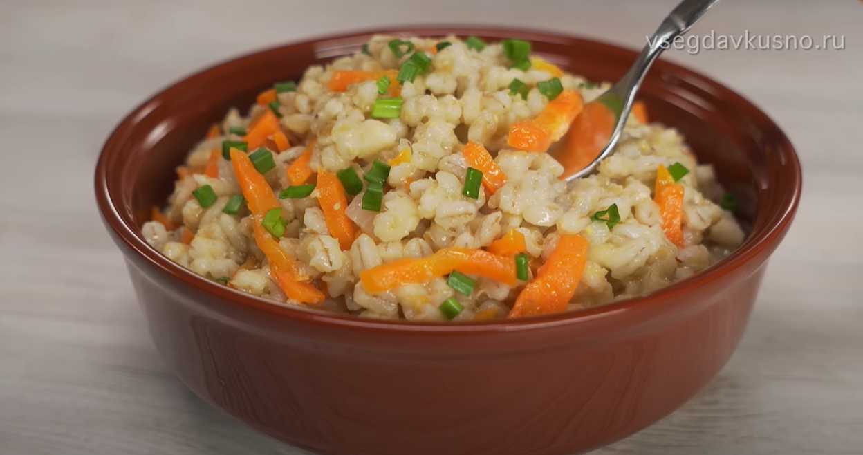 Перловая каша с овощами-Шаг 10