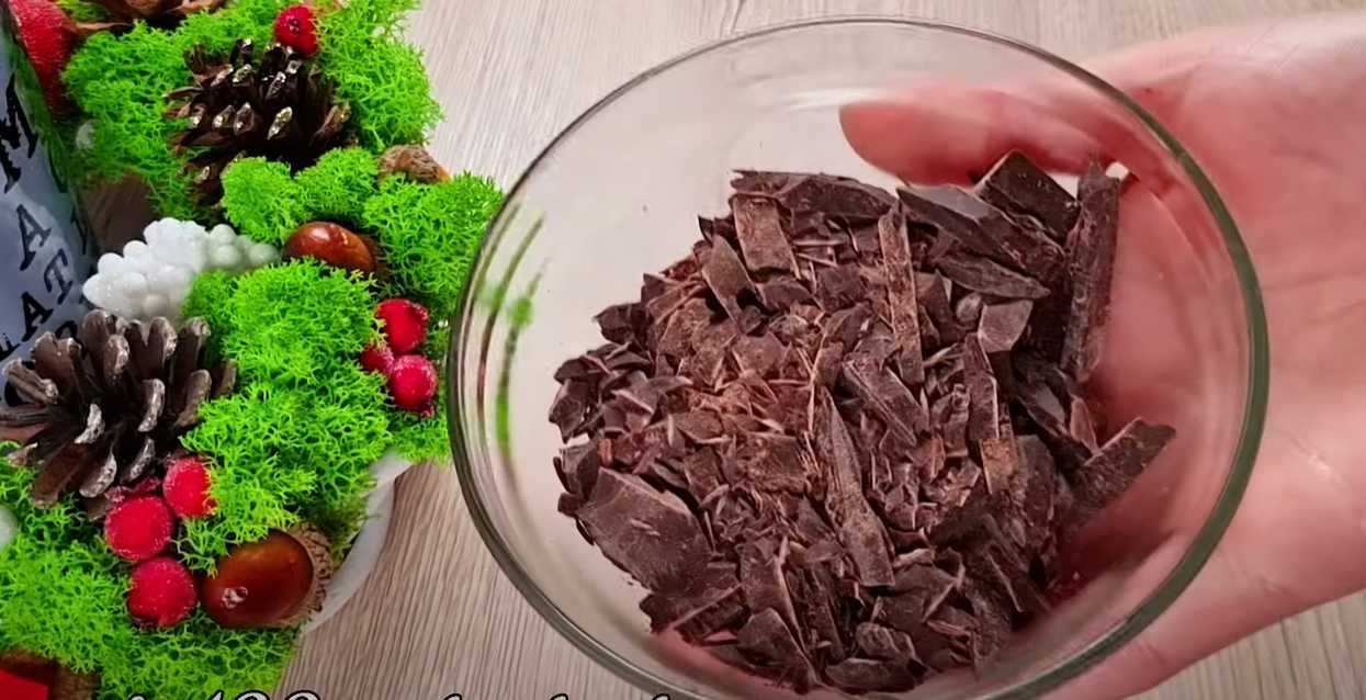Бананово-шоколадный десерт с овсянкой-Шаг 4