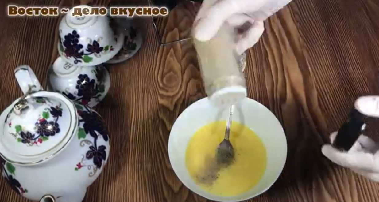 Омлет с тыквой и травами-Шаг 7