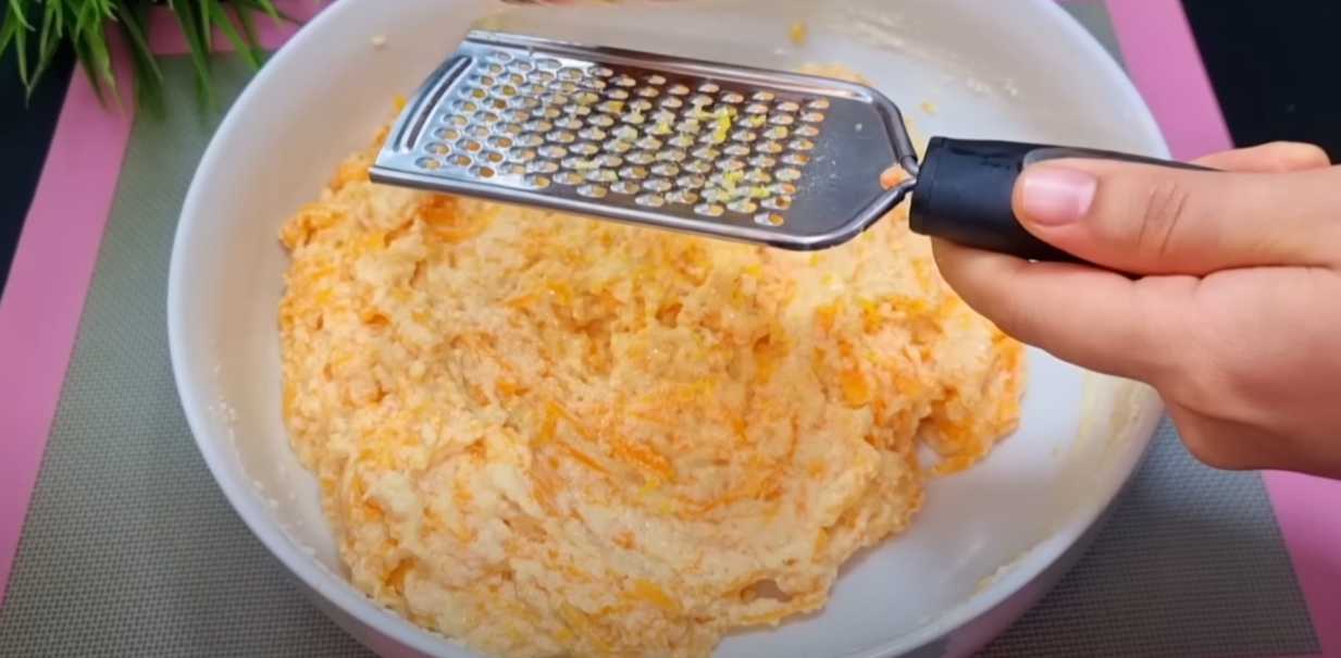 Тыквенный пирог с манкой-Шаг 5