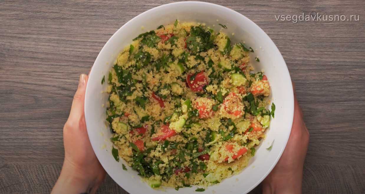Кускус со свежими овощами-Шаг 6