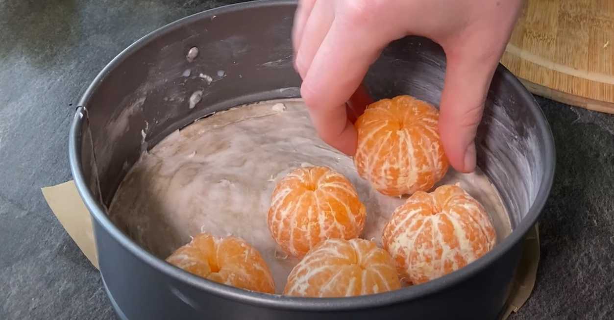Новогодний пирог с мандаринами-Шаг 6