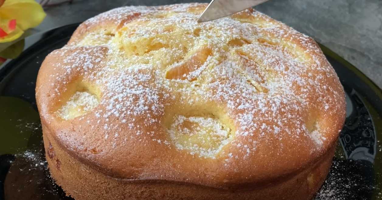 Новогодний пирог с мандаринами-Шаг 10