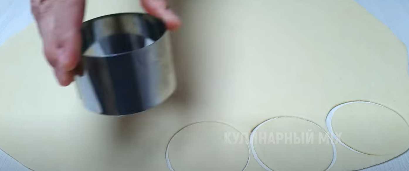 Треугольнички с курицей на хрустящей соломке-Шаг 6