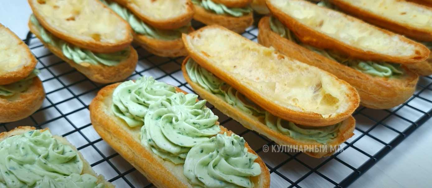 Эклеры с красной рыбой-Шаг 11