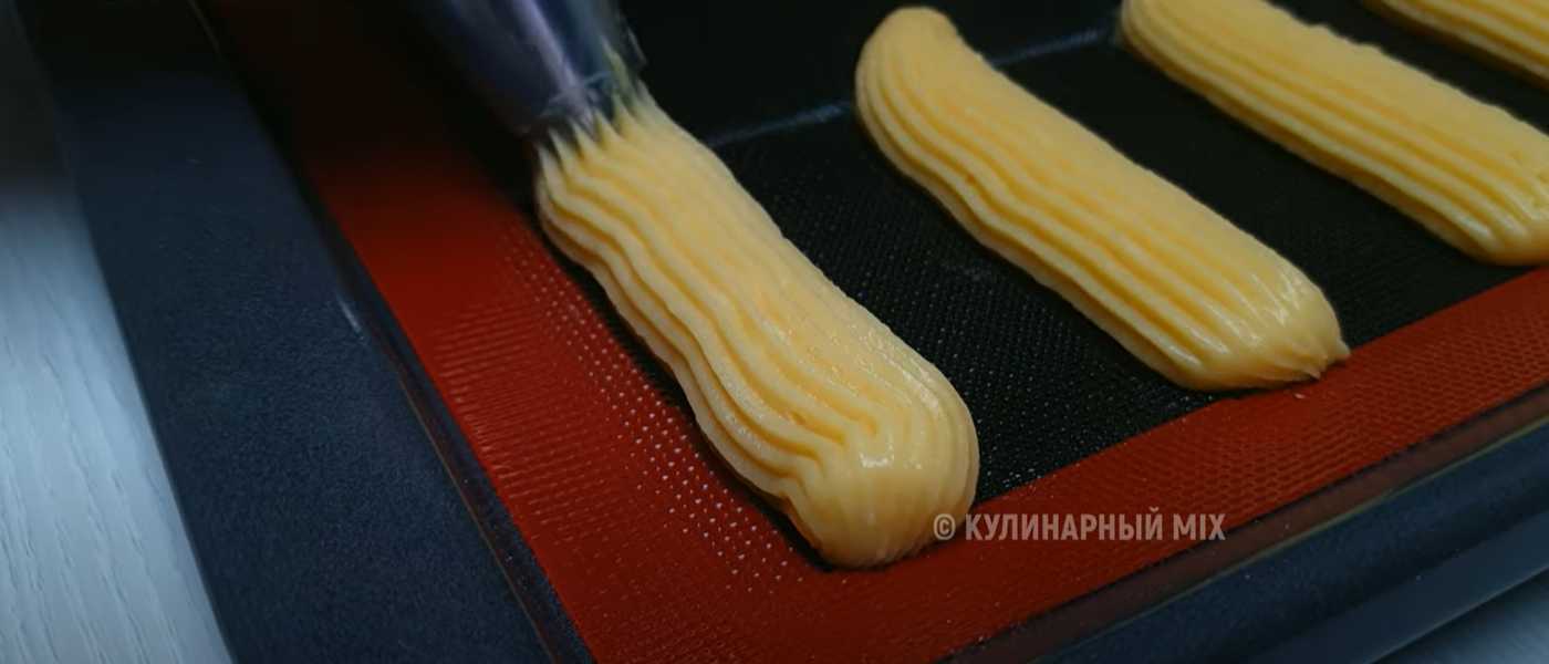 Эклеры с красной рыбой-Шаг 4