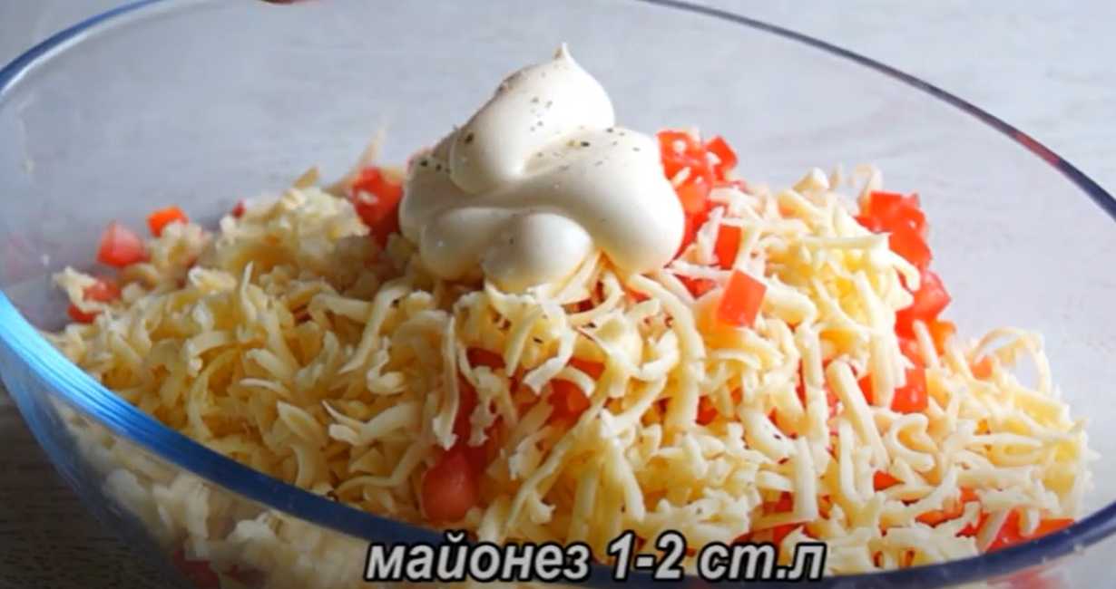 Тарталетки с крабовыми палочками и сыром-Шаг 5