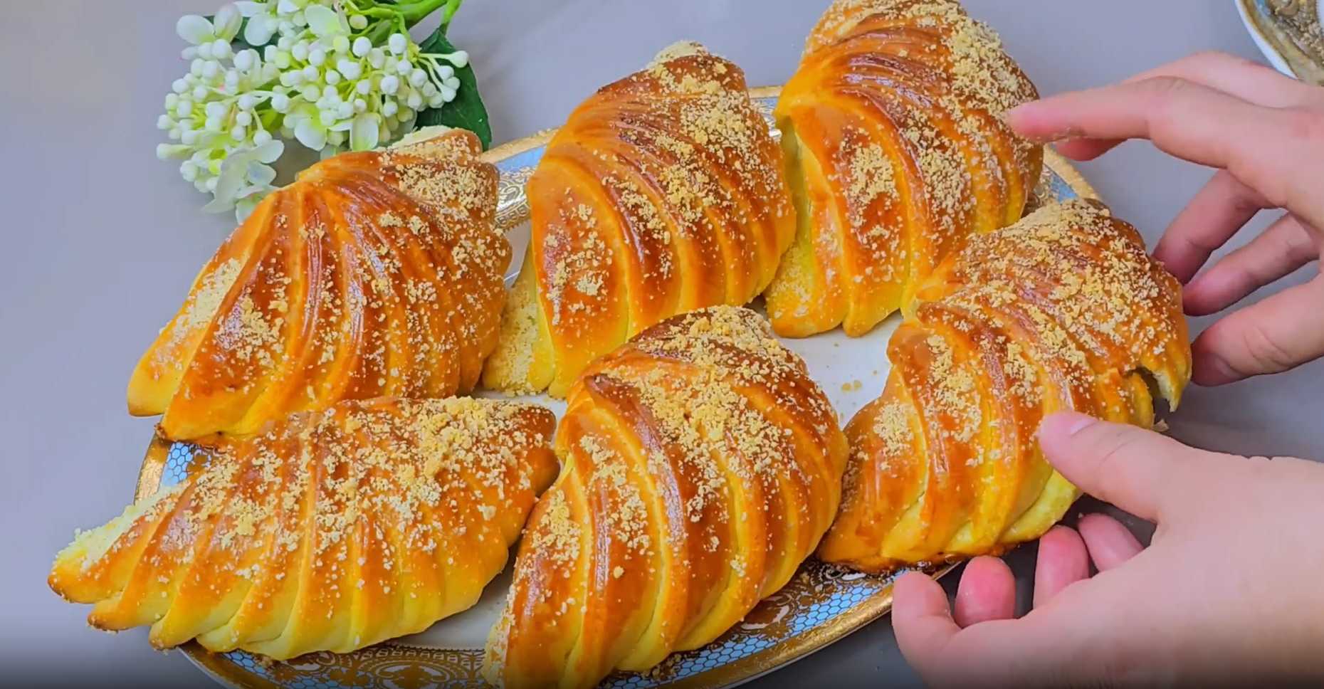 Фигурные рогалики к чаю-Шаг 12