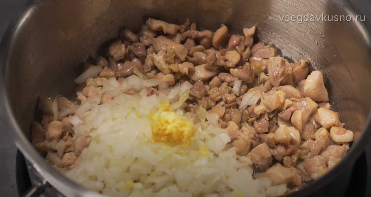Классический куриный суп с рисом-Шаг 4