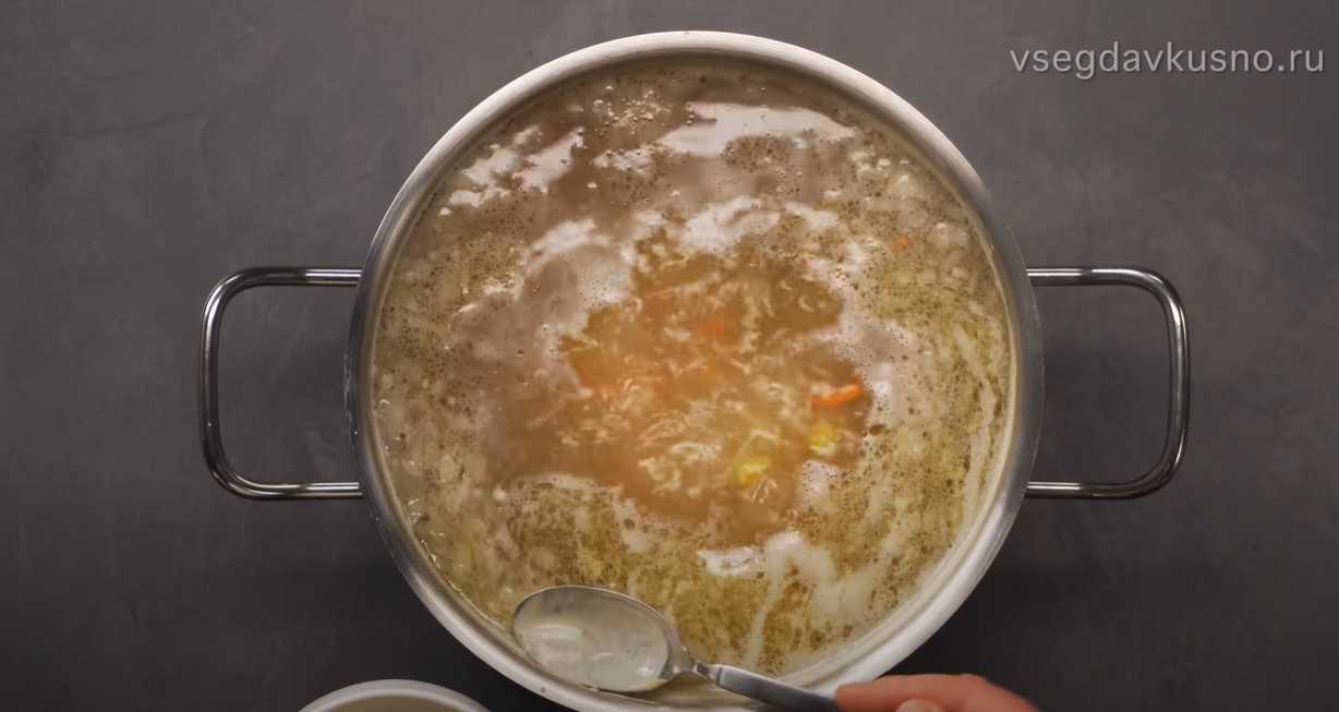 Классический куриный суп с рисом-Шаг 7