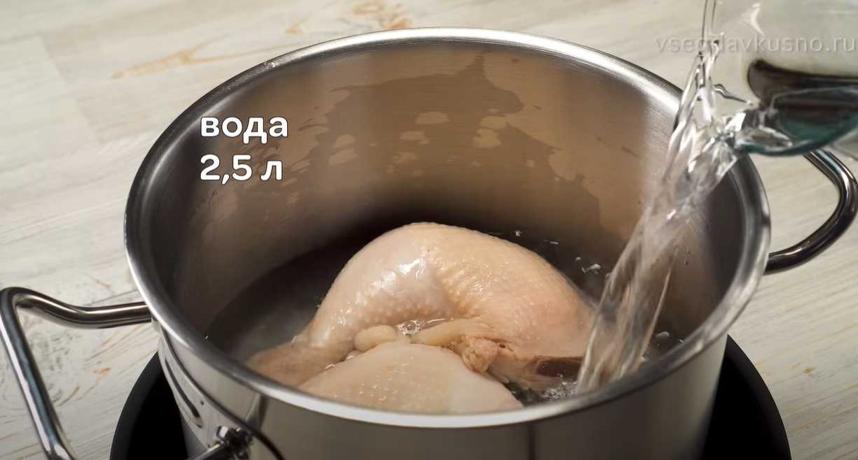 Классический куриный суп с вермишелью-Шаг 3