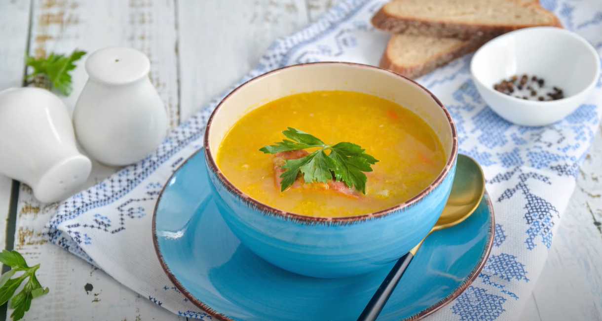 Классический гороховый суп с копчеными ребрышками-Шаг 13