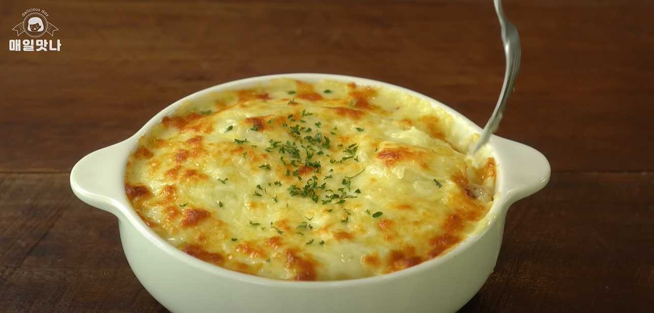 Запеченный картофель в сливочном соусе-Шаг 12