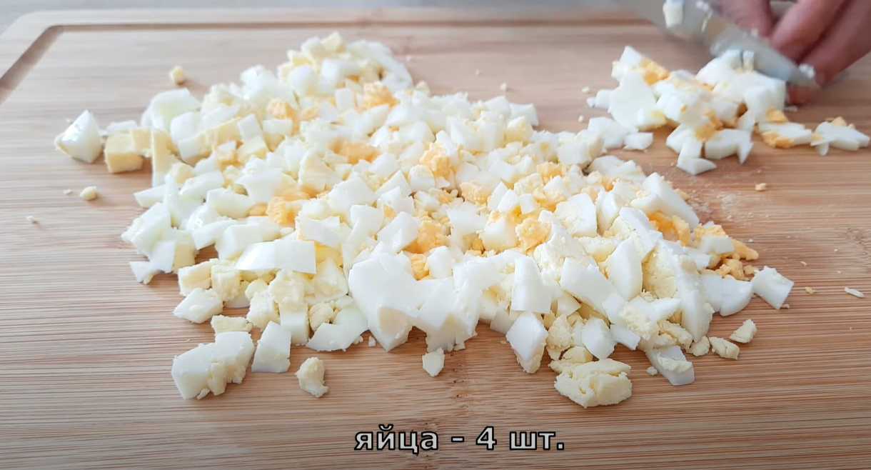 Классический салат с курицей-Шаг 1
