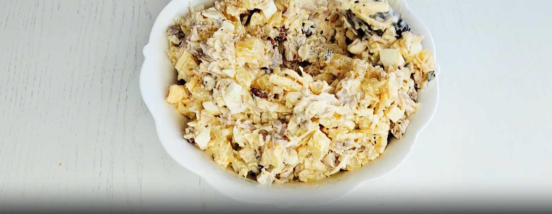 Салат с курицей и ананасами-Шаг 7