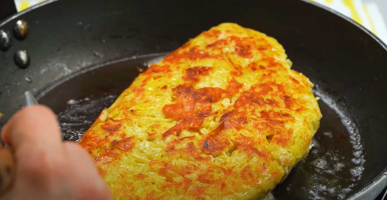Картофельная запеканка с курицей в сковороде-Шаг 11