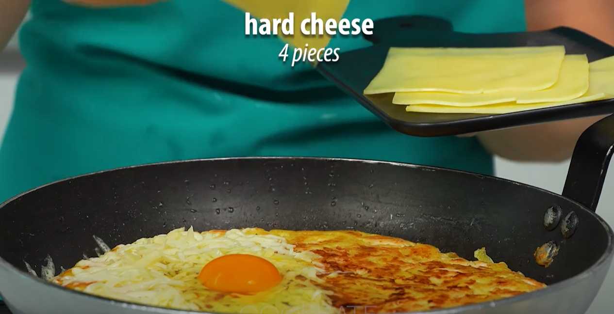 Картофельная запеканка с курицей в сковороде-Шаг 7