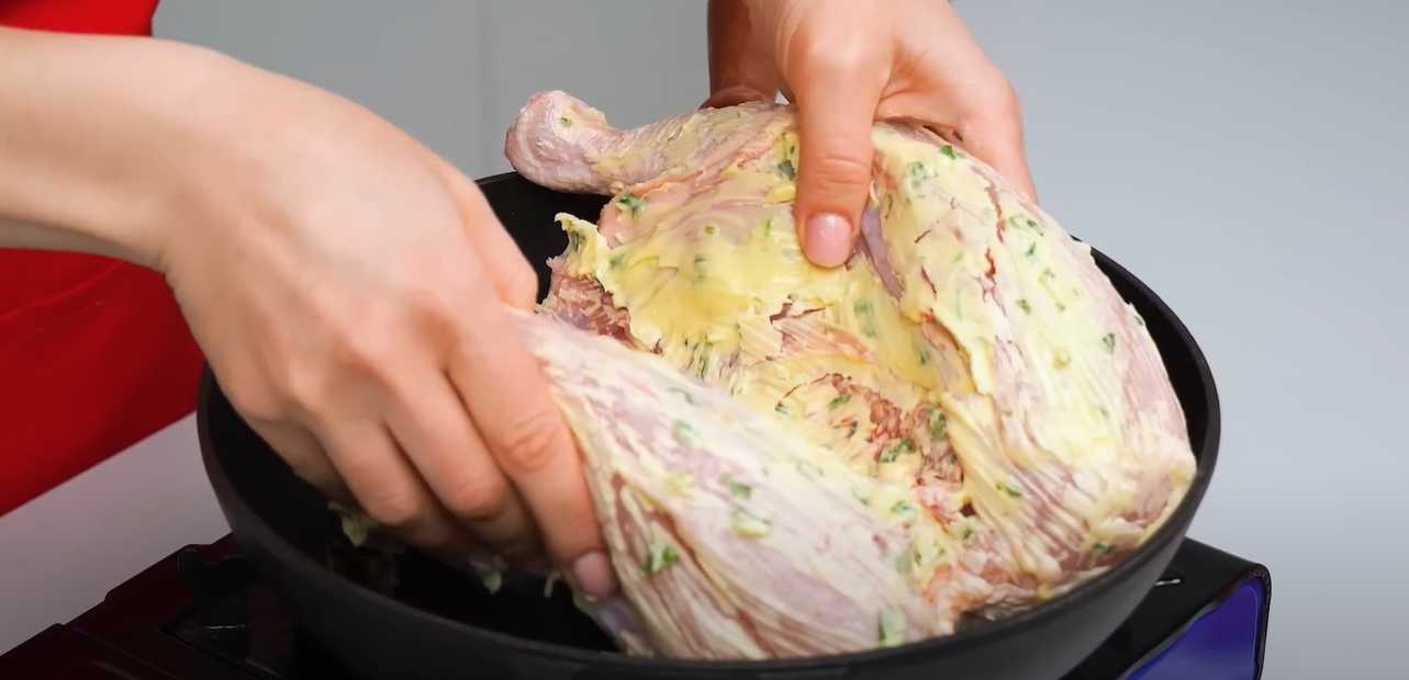 Жареная курица с грибами и луком-Шаг 5