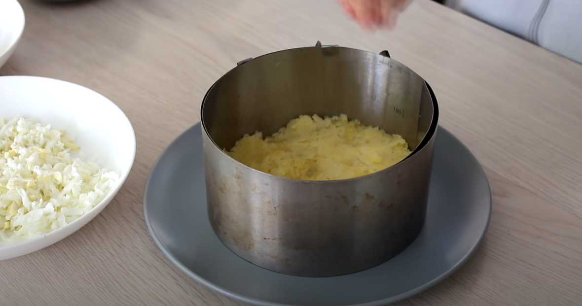 Салат с курицей и грибами-Шаг 11