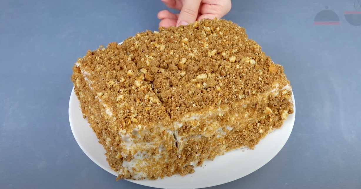 Торт со сгущенкой-Шаг 14