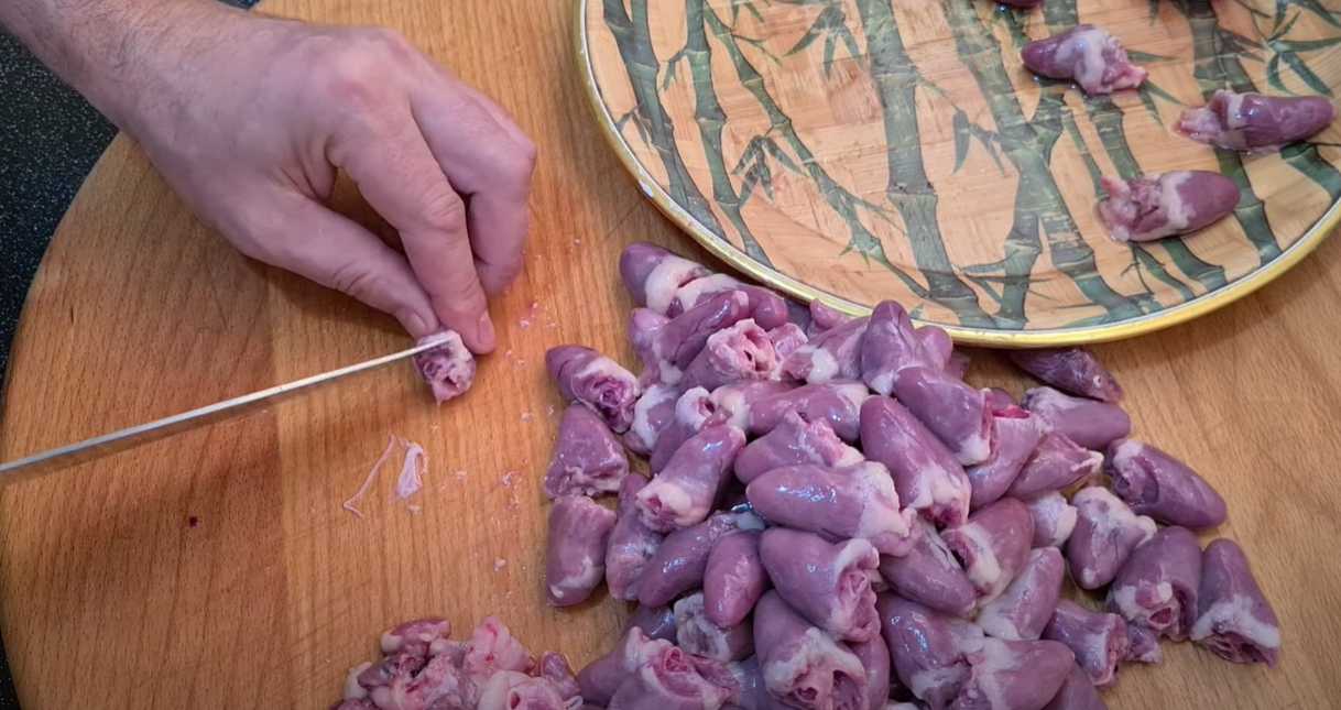 Шашлык из куриных сердечек на мангале-Шаг 1
