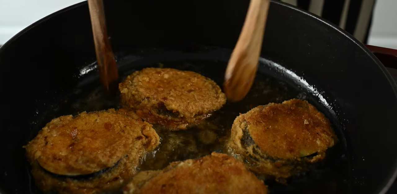 Обжаренные баклажаны с сыром и брокколи-Шаг 9
