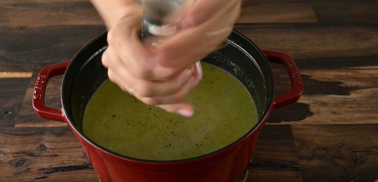 Суп-пюре из стручковой фасоли-Шаг 14