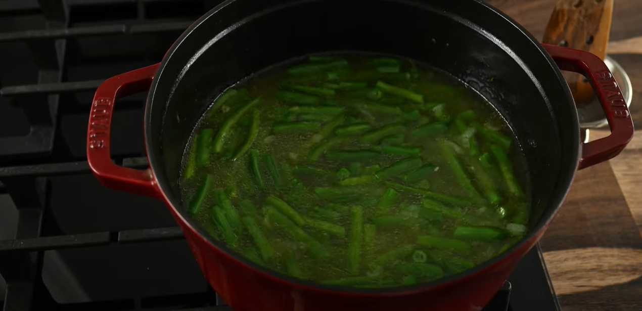 Суп-пюре из стручковой фасоли-Шаг 9