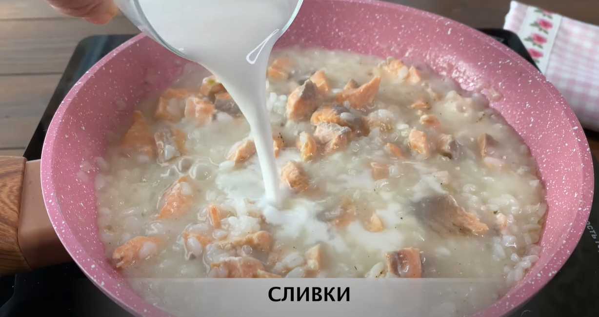 Ризотто с лососем-Шаг 8