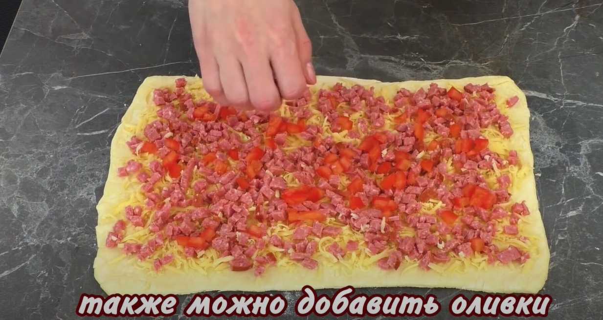 Пышные завитушки с сытной начинкой-Шаг 5
