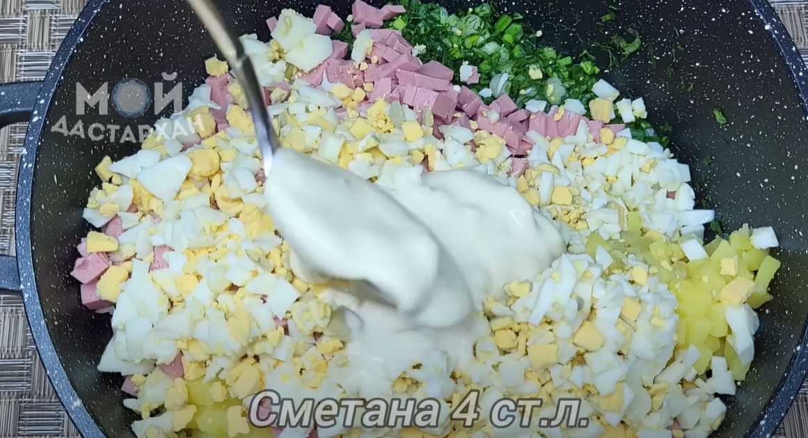 Окрошка на кефире классическая-Шаг 8