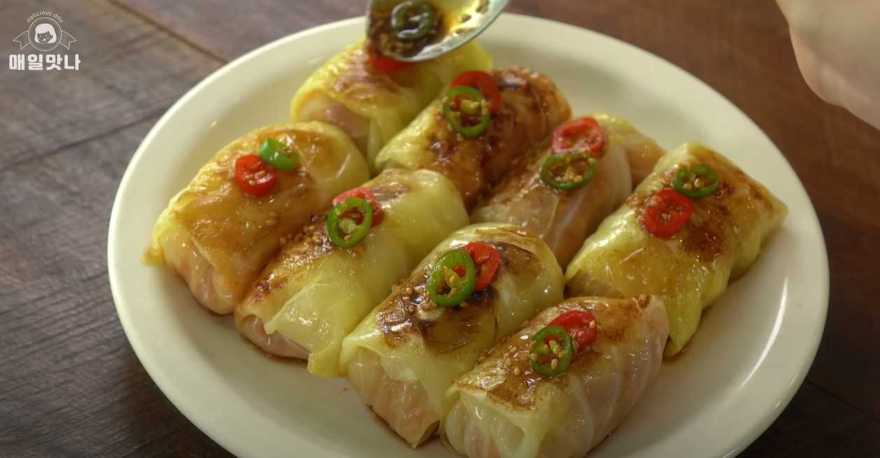 Мини-голубцы с курицей и нутом-Шаг 18