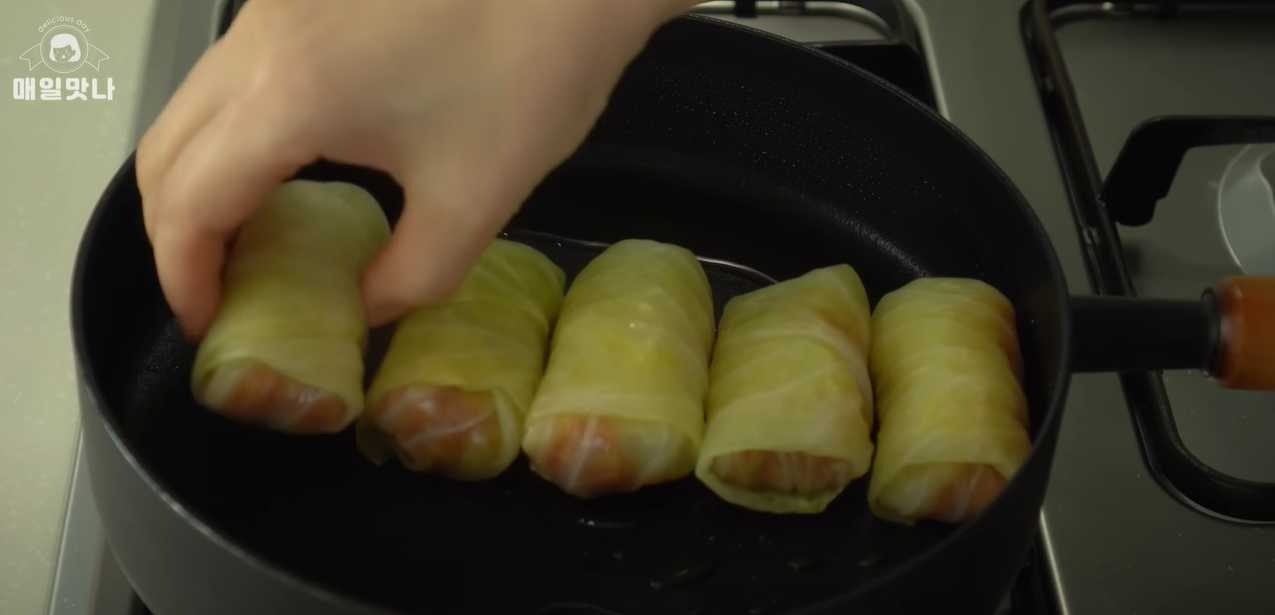Мини-голубцы с курицей и нутом-Шаг 14