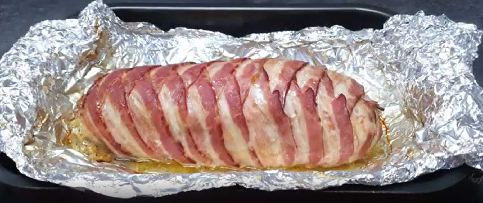 Свиная вырезка с яблоками-Шаг 12