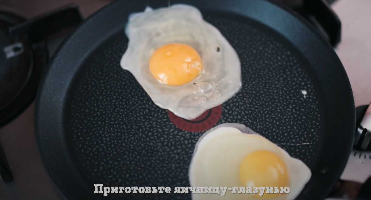 Сэндвич с сырной корочкой Крок-мадам-Шаг 14