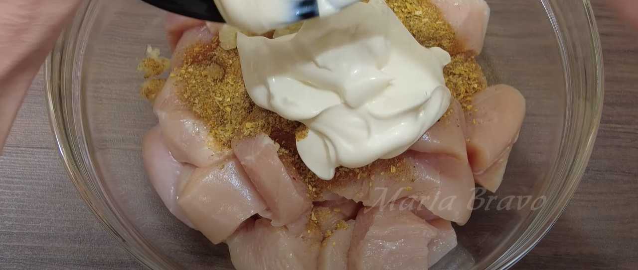 Шашлык из курицы в духовке-Шаг 2
