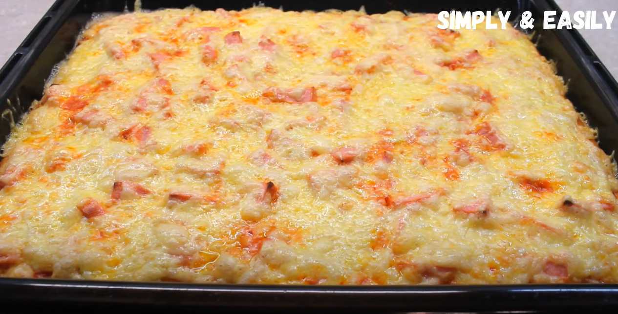 Быстрая пицца в духовке-Шаг 11