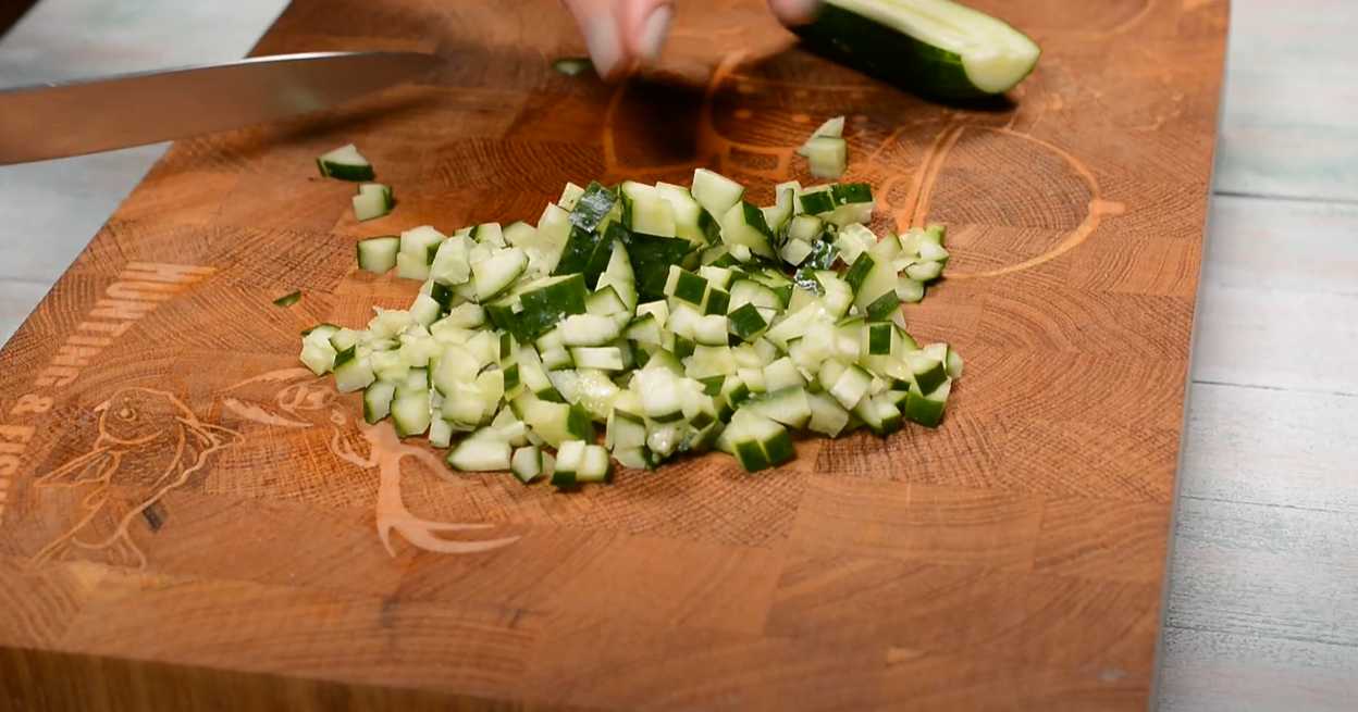 Крабовый салат с сыром и морковью по-корейски-Шаг 3