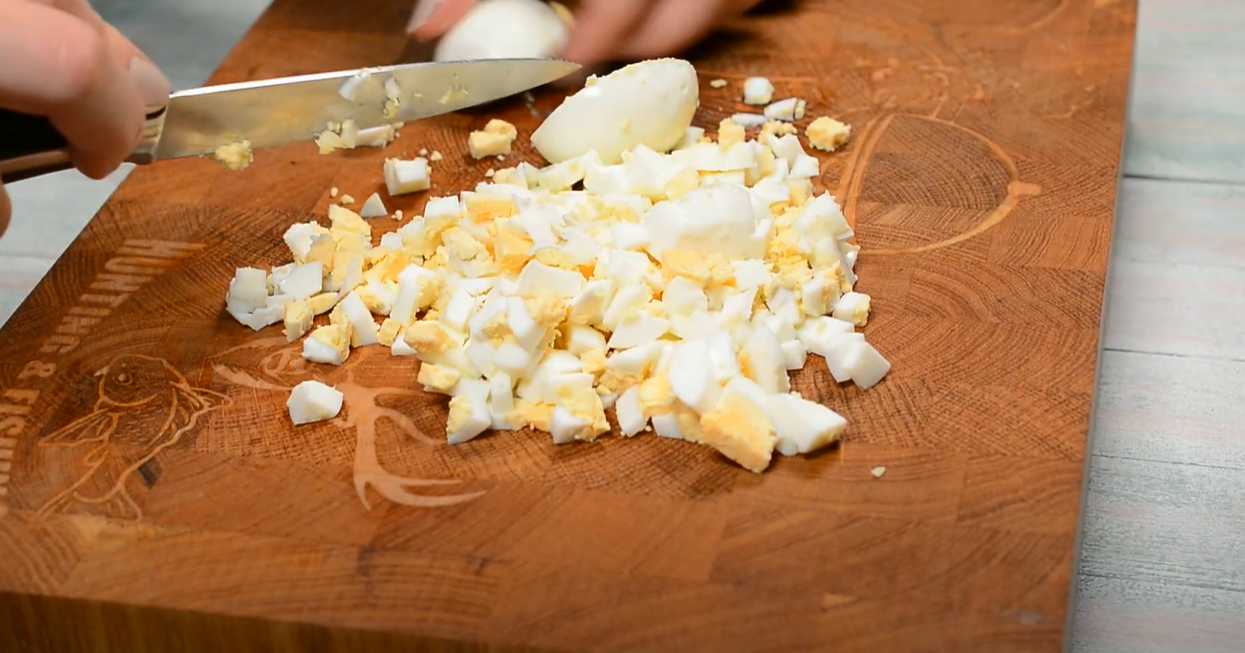 Крабовый салат с сыром и морковью по-корейски-Шаг 5