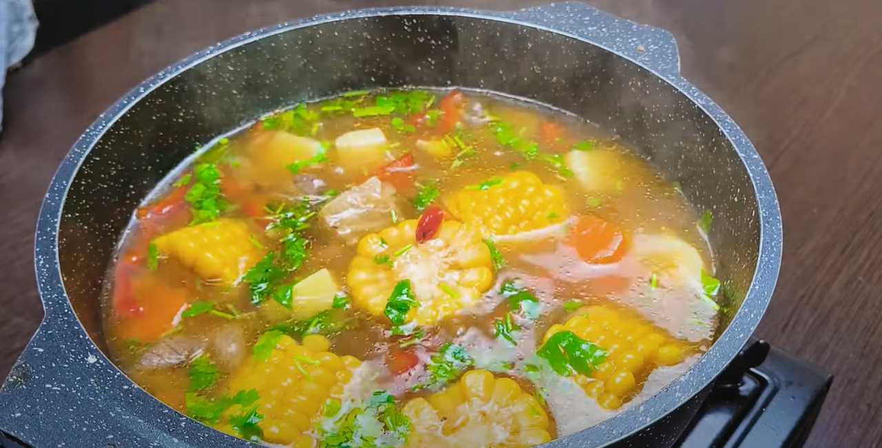 Суп с початками кукурузы-Шаг 11